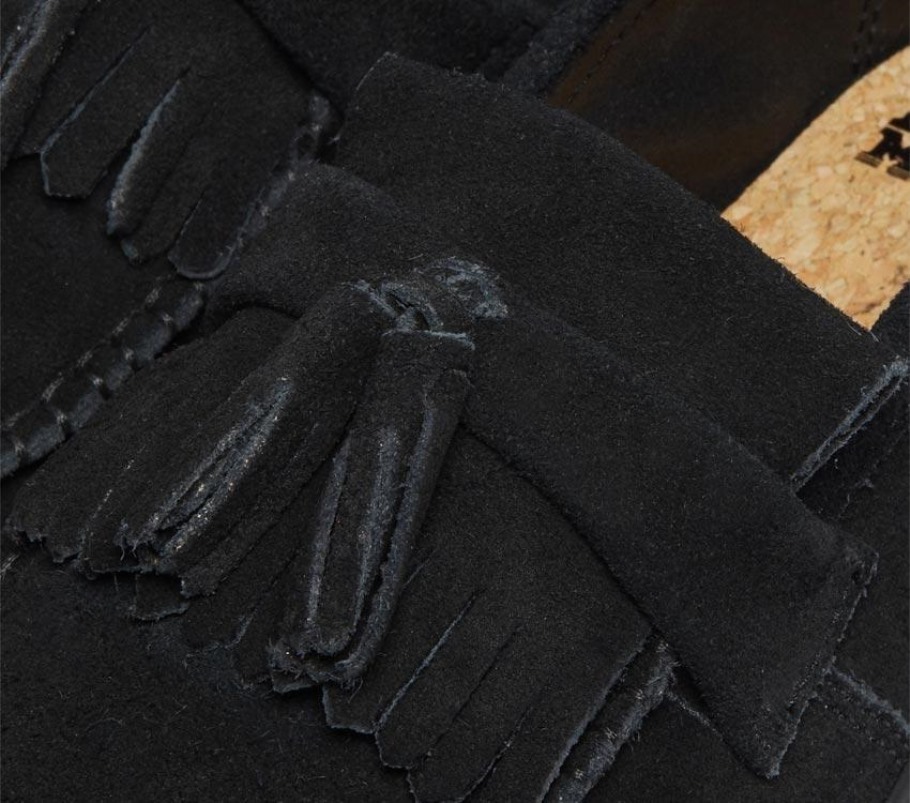 Preto E.h Camurça Dr.martens Portugal Adrian Tassel Loafer E.h Camurça Outlet Preto