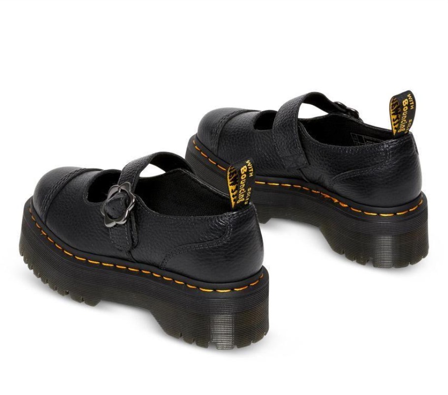 Napa Preta Moída Dr.martens Portugal Addina Quad Flower Black Lisboa