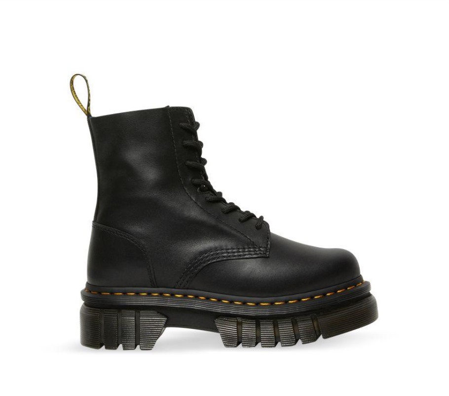 Bota Preta Nappa Lux Dr.martens Portugal Audrick Boot Black Lisboa
