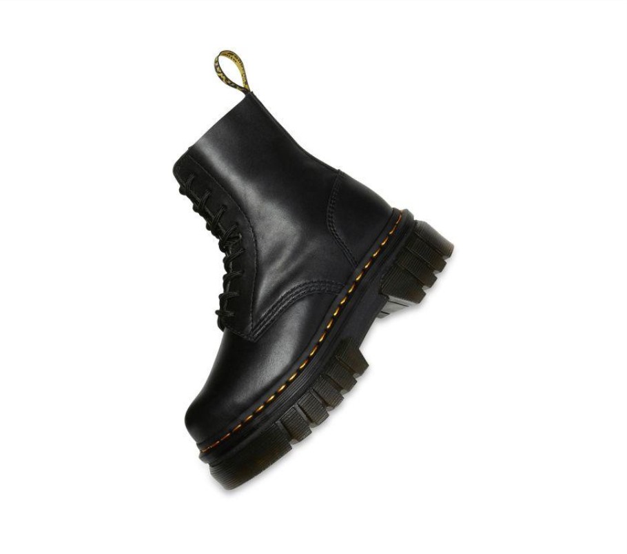 Bota Preta Nappa Lux Dr.martens Portugal Audrick Boot Black Lisboa