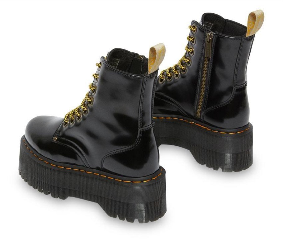 Preto Oxford Dr.martens Portugal Vegan Jadon Max Outlet Preto