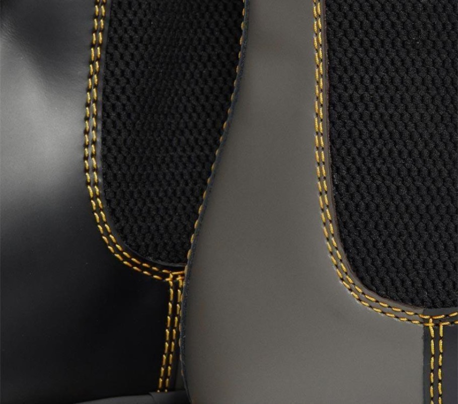 Preto Liso Dr.martens Portugal 2976 Chelsea Liso Clash Outlet Preto