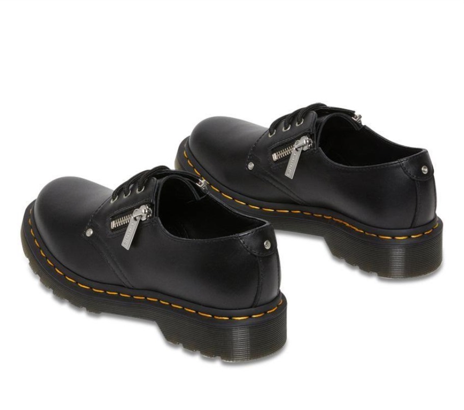Black Wanama Dr.martens Portugal 1461 Twin Zip Black Lisboa