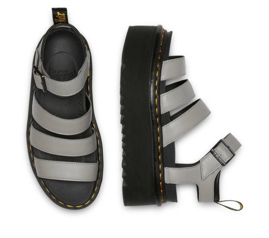 Saída Cinza Blaire Quad Pisa Dr.martens Portugal Zinco Cinza Pisa