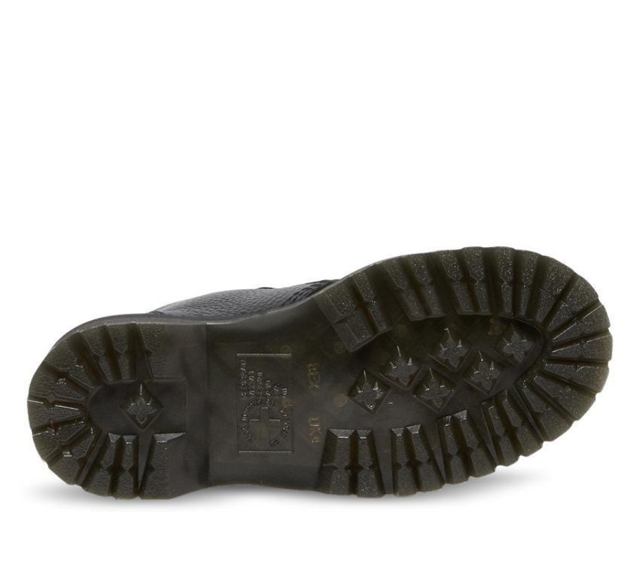 Devon Flower 2 Tiras Dr.martens Portugal Black Milled Nappa Black Outlet