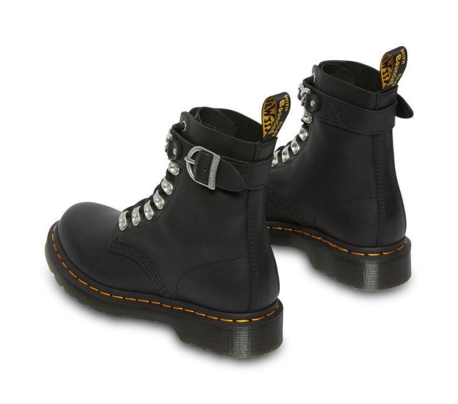 Black Lisboa Dr.martens Portugal 1460 Pascal Chain Black Sendal