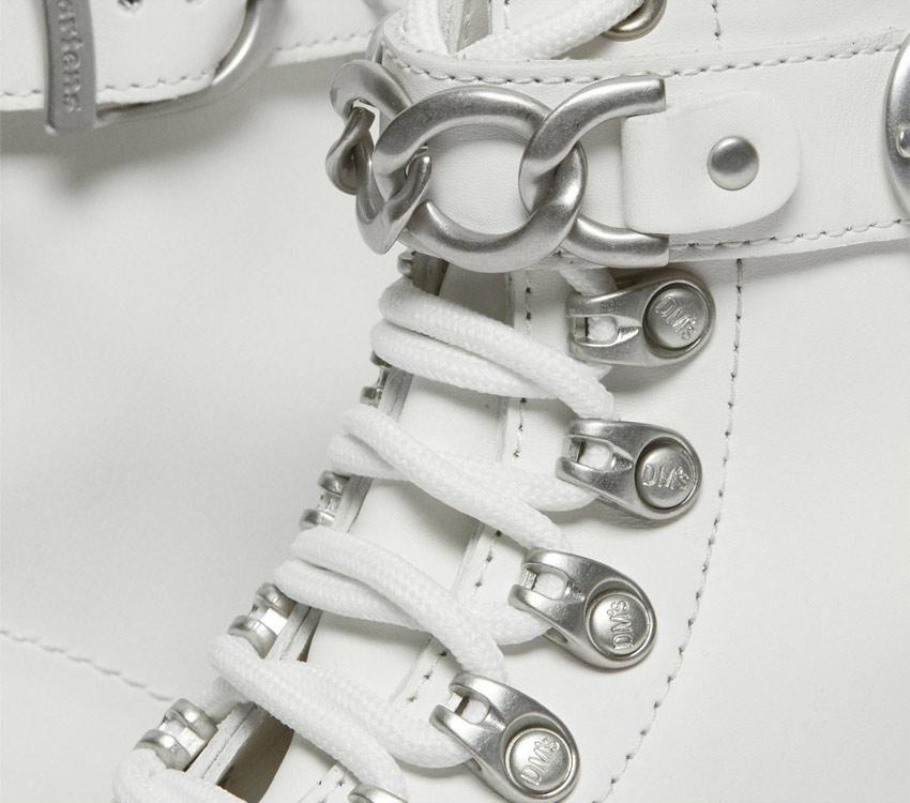 Dr.martens Portugal 1460 Pascal Chain White Sendal Black Outlet