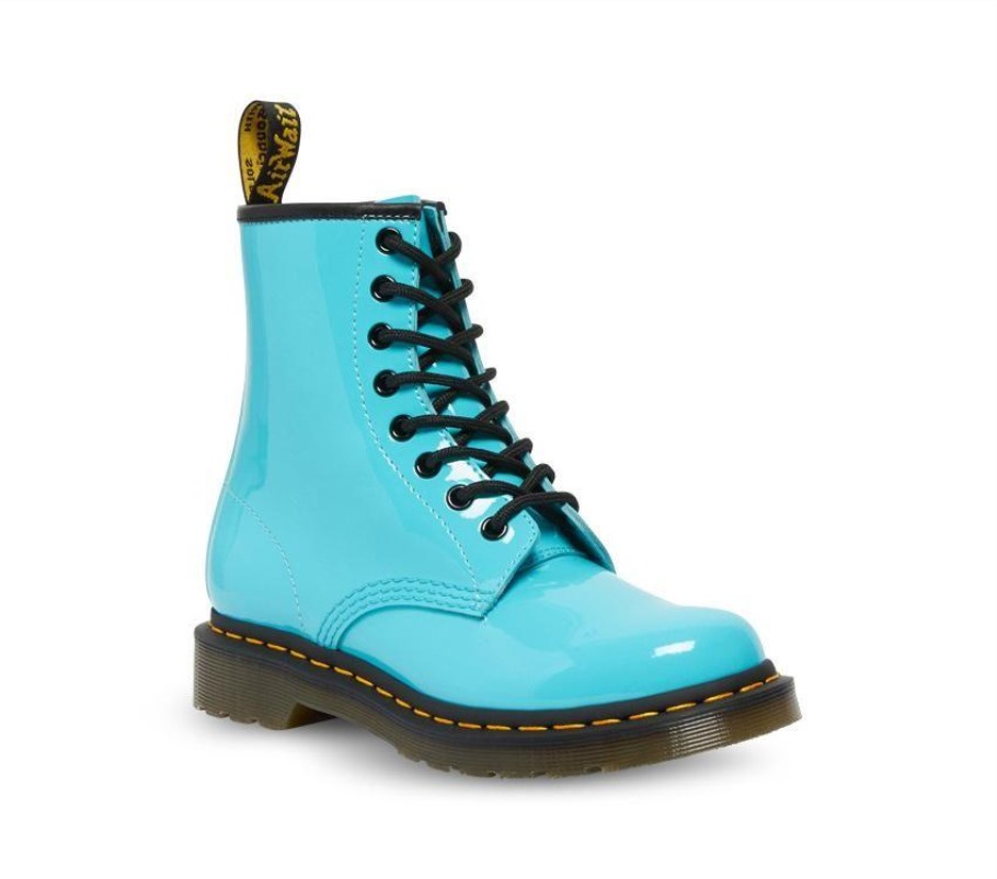 Outlet Dr.martens Portugal 1460 Patente Lamper Azul Turquesa Lamper Patente Azul
