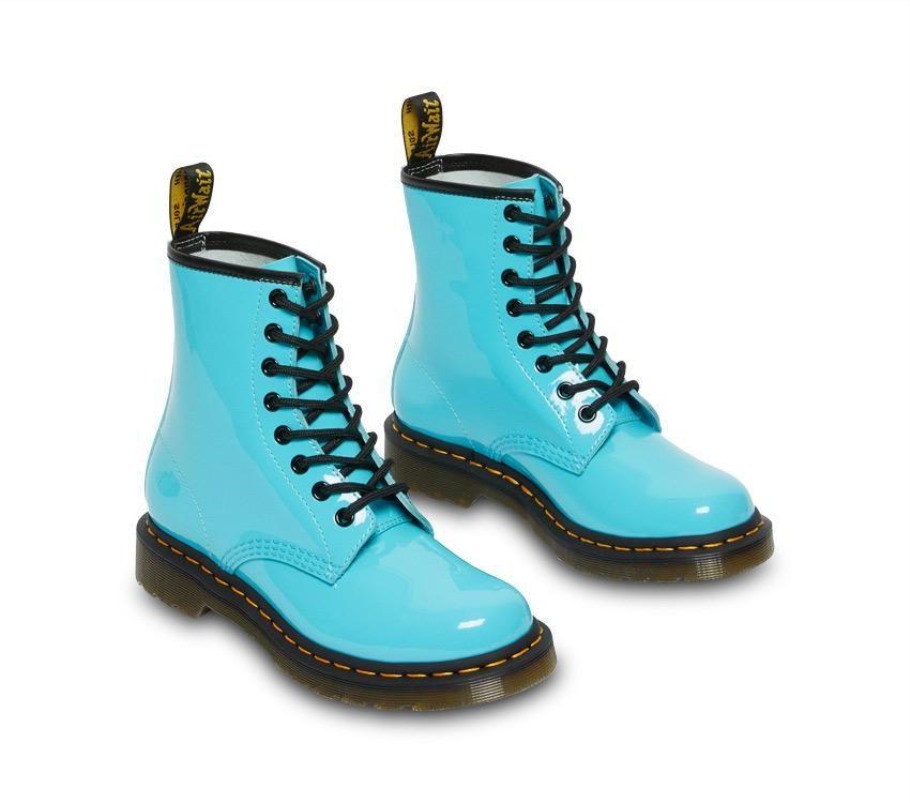 Outlet Dr.martens Portugal 1460 Patente Lamper Azul Turquesa Lamper Patente Azul