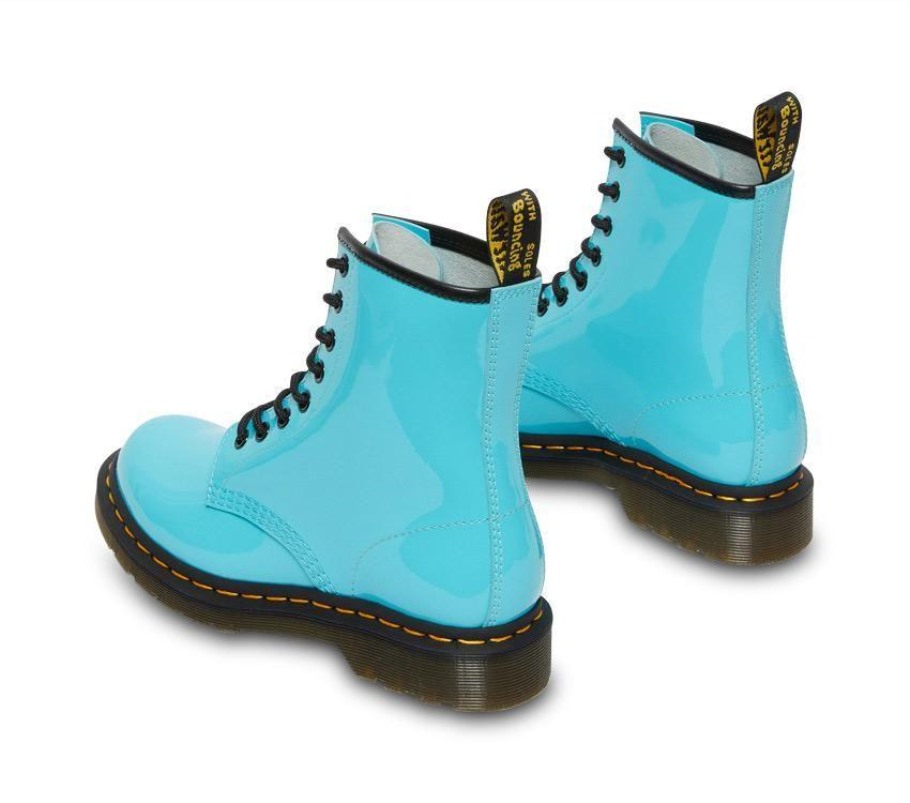 Outlet Dr.martens Portugal 1460 Patente Lamper Azul Turquesa Lamper Patente Azul