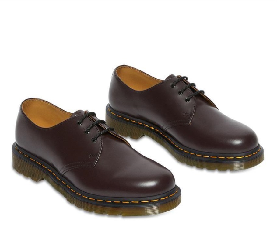 Lisboa Dr.martens Portugal 1461 Liso Velho Sangue De Boi Velho