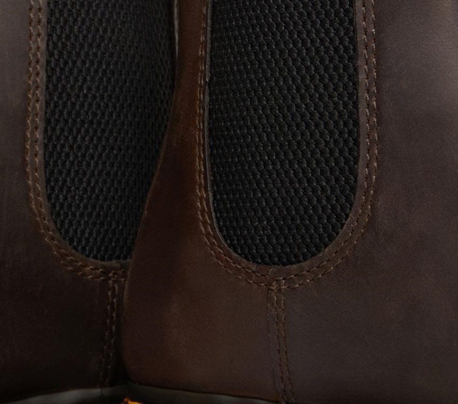 Dr.martens Portugal 2976 Bex Crazy Horse Chelsea Boot Marrom Escuro Crazy Horse Outlet Preto