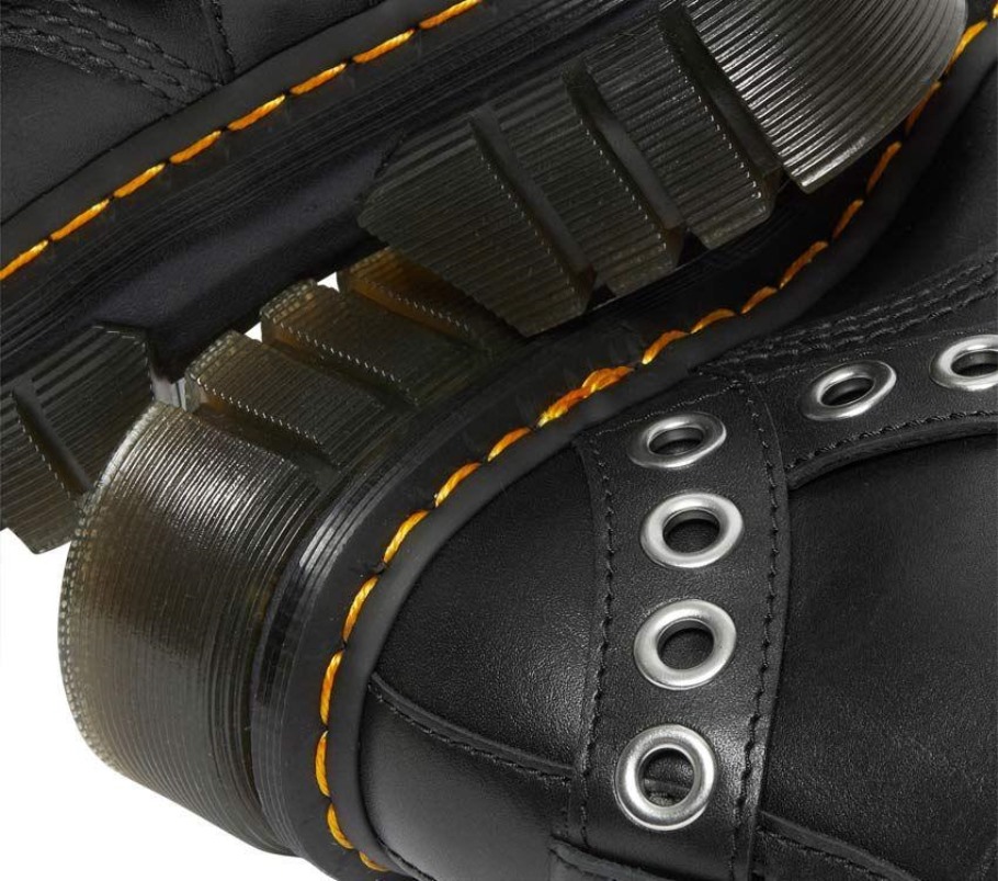 Lisboa Dr.martens Portugal Audrick Hardware Plataforma Preto Preto