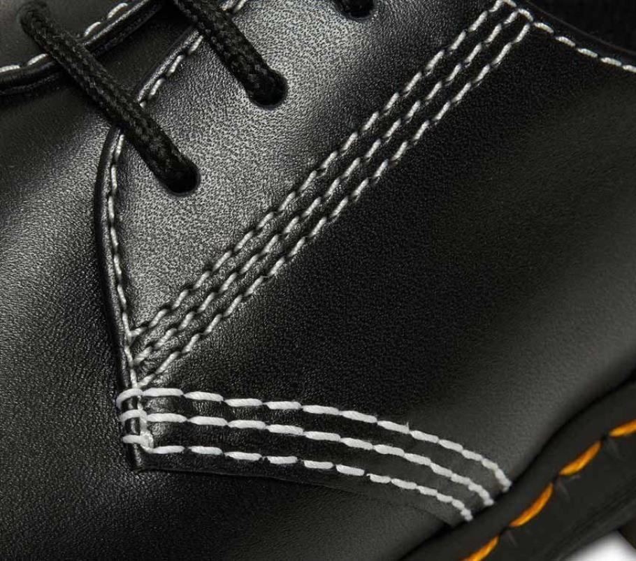 Dr.martens Portugal Audrick Sapato Preto Nappa Lux Outlet Preto