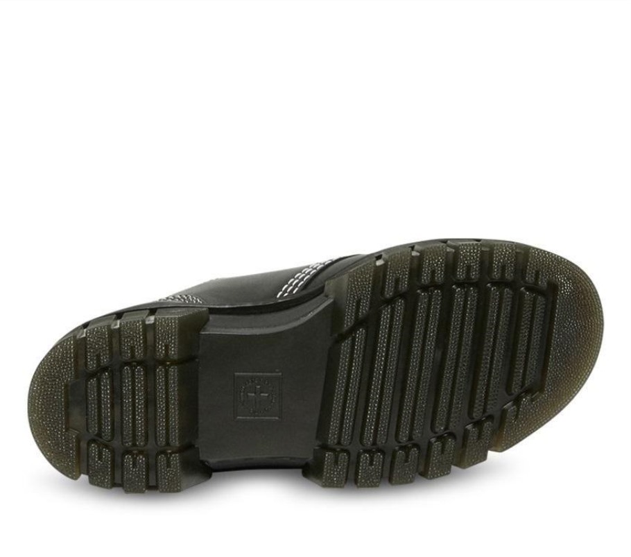 Dr.martens Portugal Audrick Sapato Preto Nappa Lux Outlet Preto