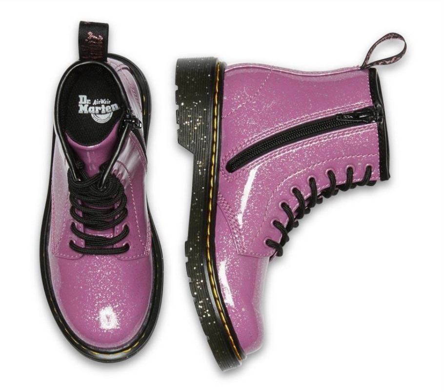 Dr.martens Portugal Junior 1460 Glitter Rosa Escuro Rosa Escuro Lisboa