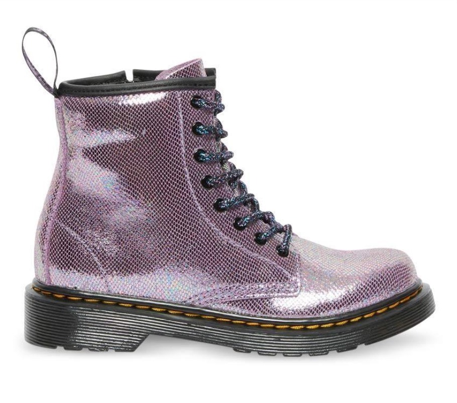 Lisboa Dr.martens Portugal Junior 1460 Iridescente Reptile Roxo Preto
