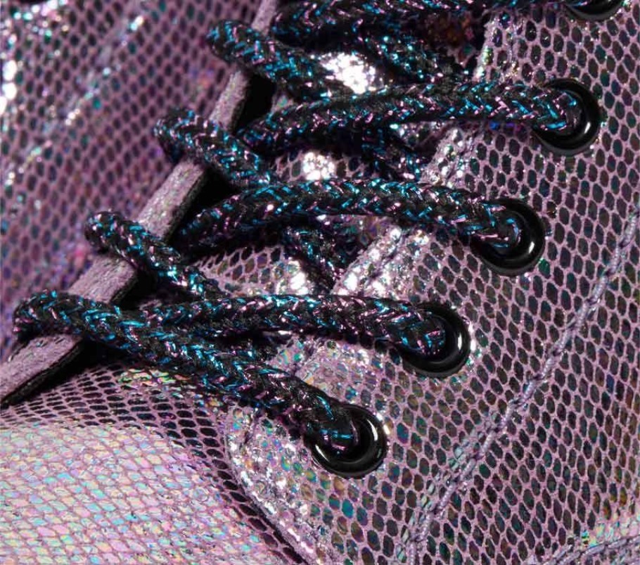 Lisboa Dr.martens Portugal Junior 1460 Iridescente Reptile Roxo Preto