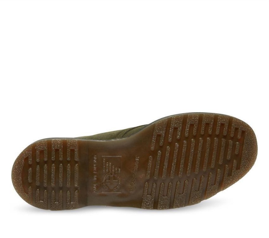 Green Outlet Forest Green Buck Camurça Dr.martens Portugal Made In Inglaterra 1461 Nubuck