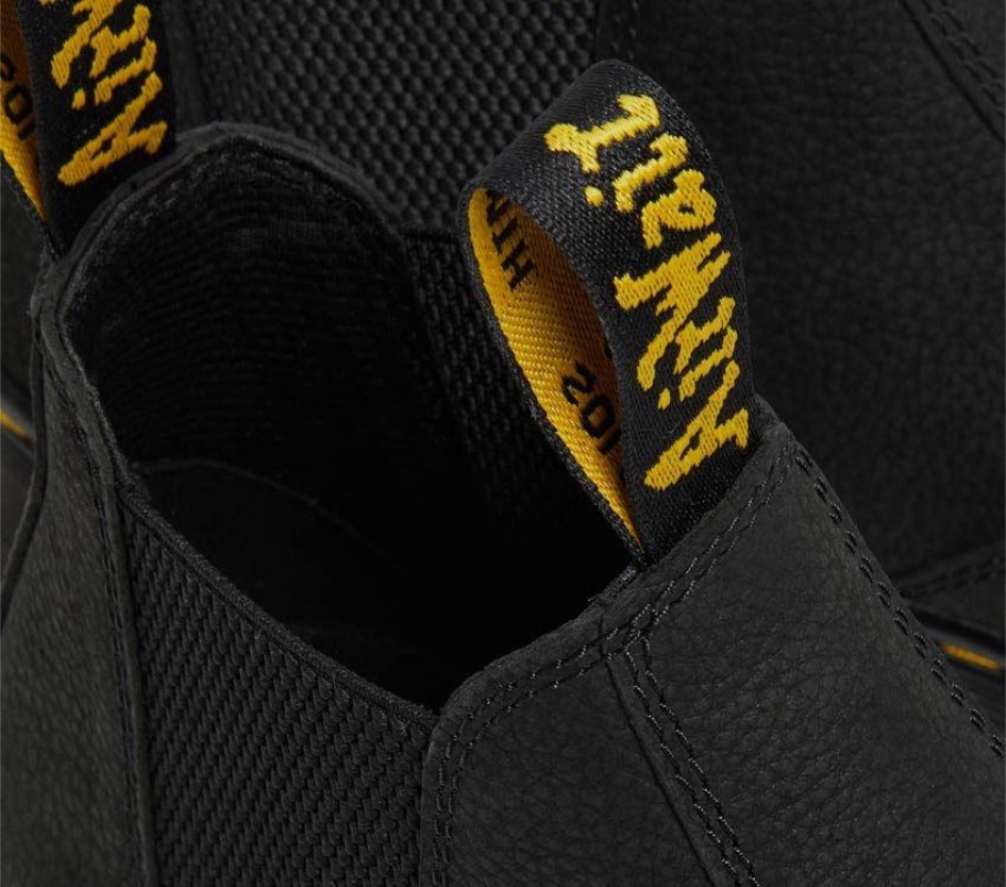 Bota Lisboa Hardie Ii Chelsea Dr.martens Portugal Black Pit Quarter Black