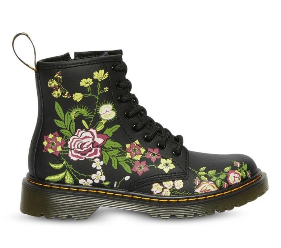 Junior 1460 Floral Bloom Dr.martens Portugal Bloom K (preto) Lisboa Black
