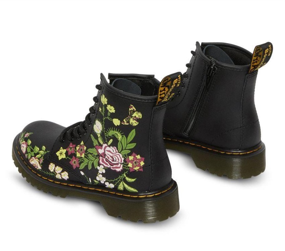 Junior 1460 Floral Bloom Dr.martens Portugal Bloom K (preto) Lisboa Black