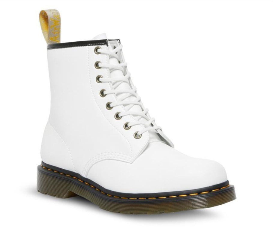 Tomada óptica Branco Kemble Pu Dr.martens Portugal Vegan 1460 Kemble Pu Preto