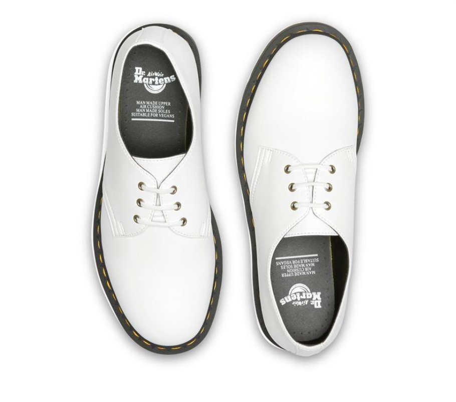 Saída óptica Branco Kemble Pu Dr.martens Portugal Vegan 1461 Kemble Pu Banhistas