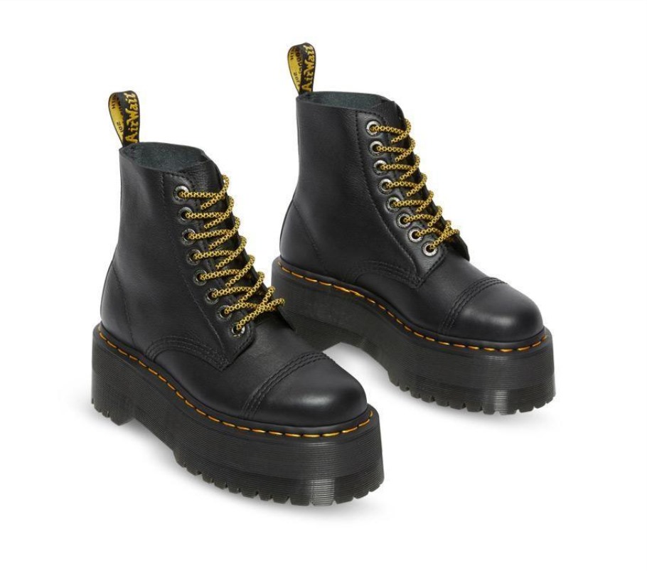 Bota Lisboa Sinclair Max Jungle Dr.martens Portugal Black Black