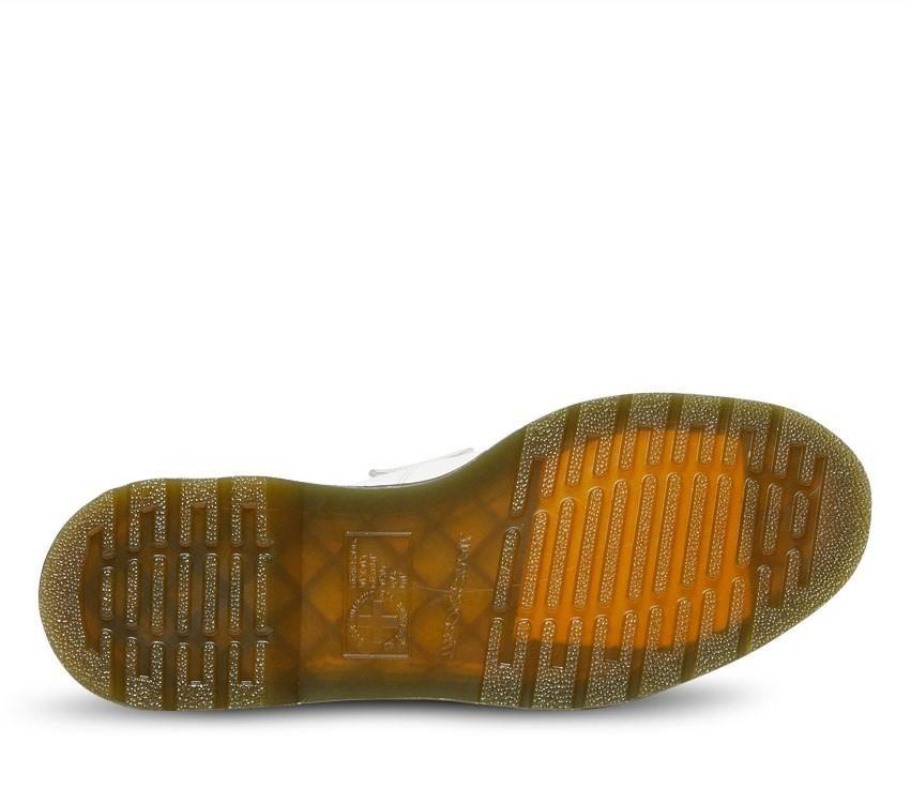 Lisboa Branco Liso Dr.martens Portugal Adrian Tassel Mocassim Preto