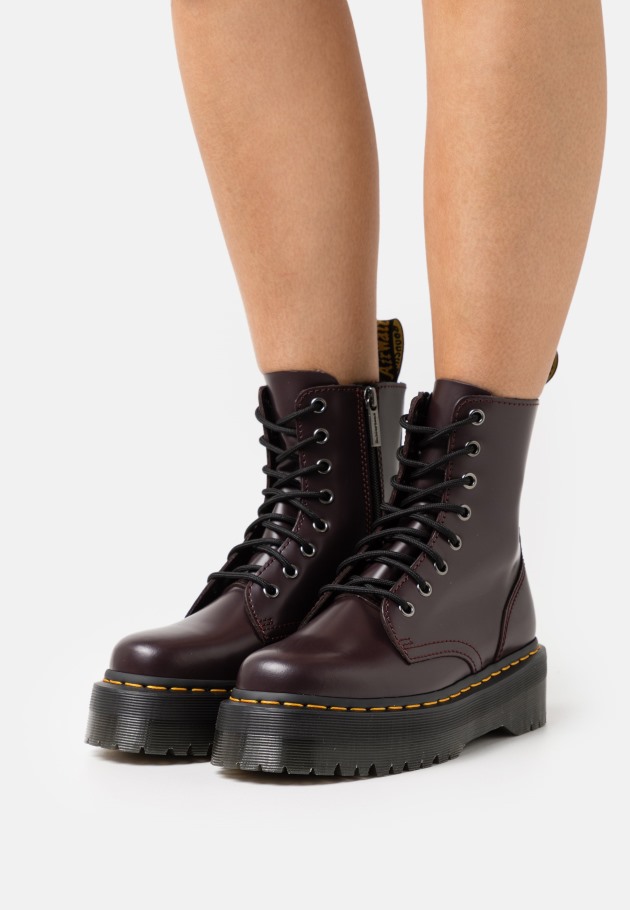 Botins Plataforma Lisboa Jadon Borgonha Dr.martens Portugal Borgonha