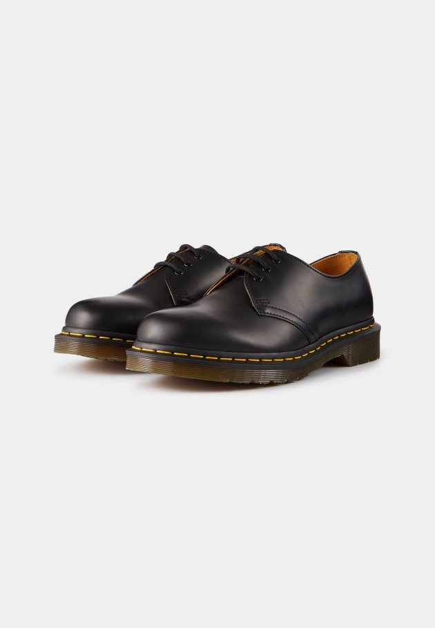 Outlet 1461 Unissex Lace Ups Dr.martens Portugal Schwarz Schwarz