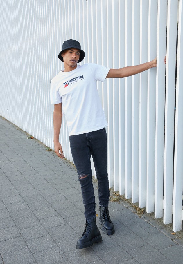 Lisboa Dr.martens Portugal Vegan Jadon Ii Botins Mono Com Atacadores Preto Preto