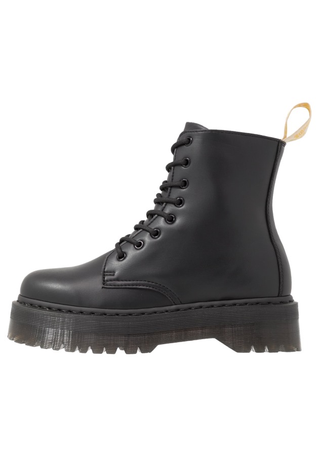 Lisboa Dr.martens Portugal Vegan Jadon Ii Botins Mono Com Atacadores Preto Preto