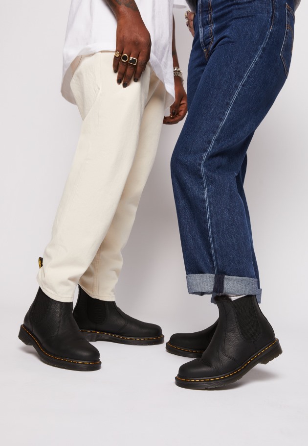 Dr.martens Portugal 2976 Botins Unissex Classic Black Ambassador Black Lisboa