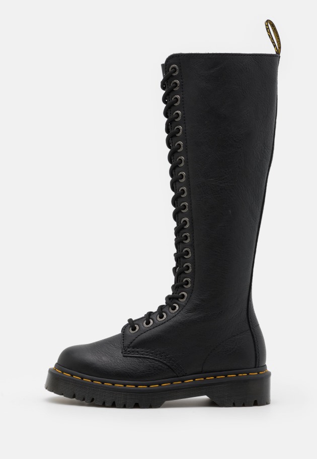 Botas Plataforma 1b60 Bex Dr.martens Portugal Black Pisa Black Outlet