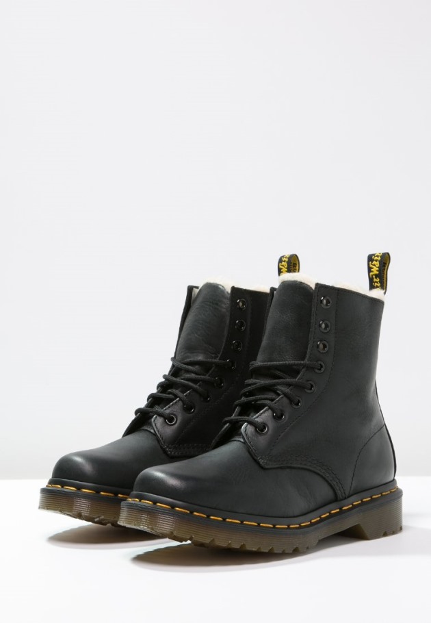 Dr.martens Portugal 1460 Botins Serena Com Atacadores Preto Lisboa