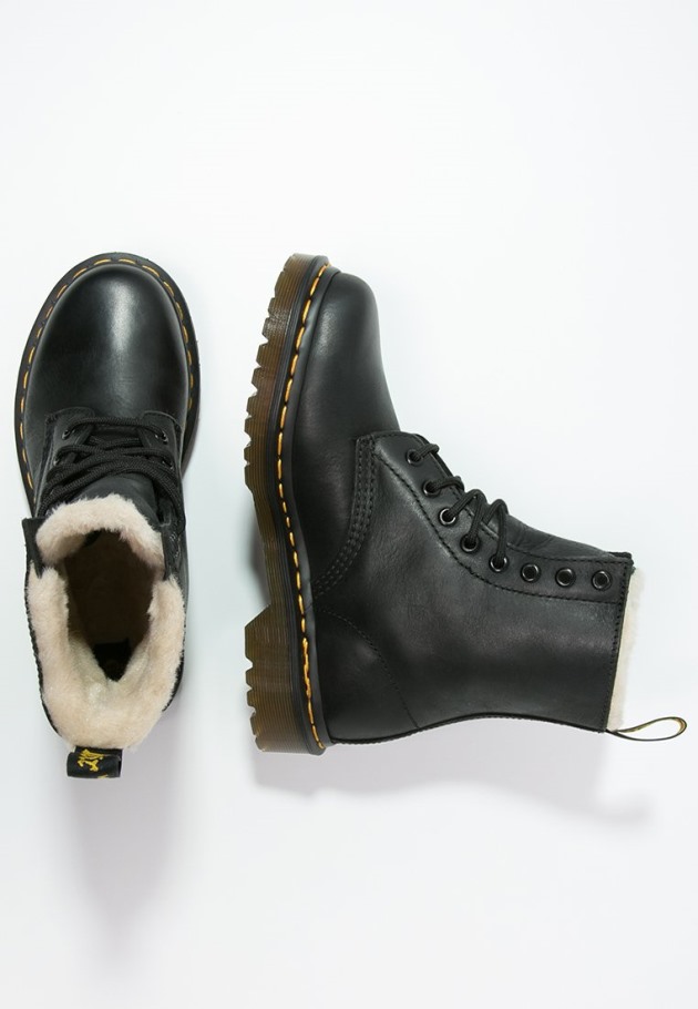 Dr.martens Portugal 1460 Botins Serena Com Atacadores Preto Lisboa