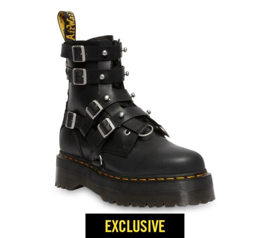 Outlet Dr.martens Portugal Jadon Tgf Preto Oleoso Ilusão Preto