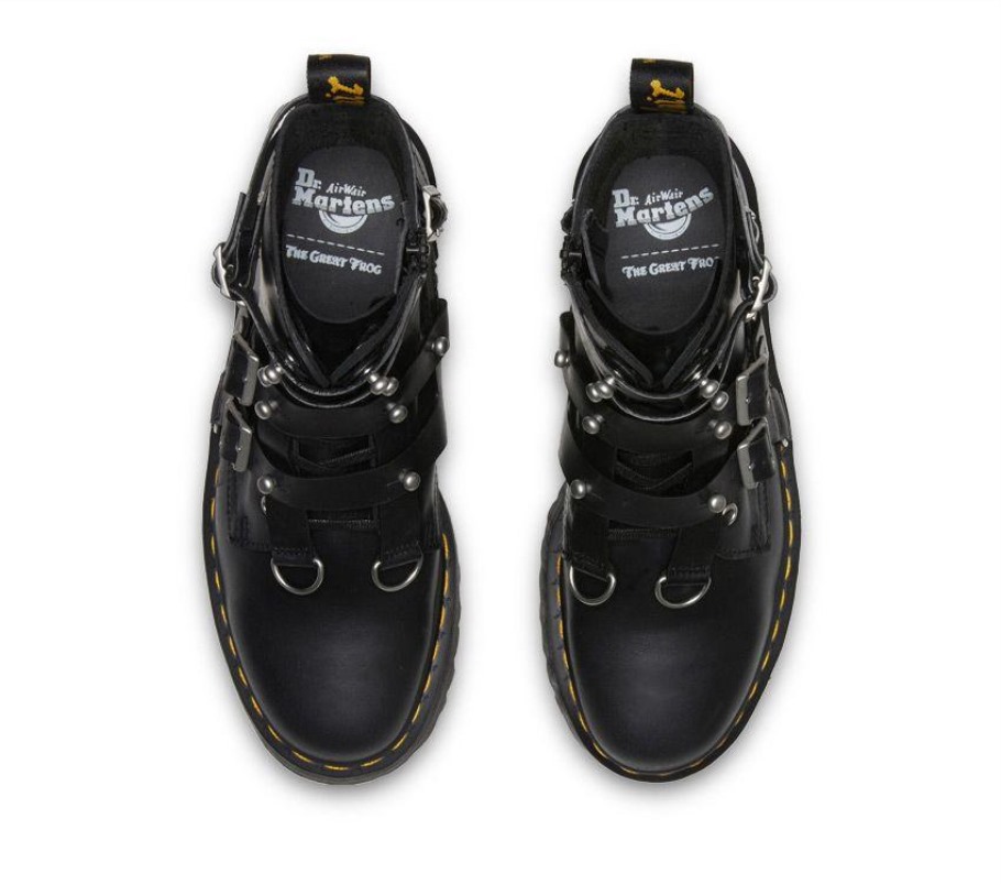 Outlet Dr.martens Portugal Jadon Tgf Preto Oleoso Ilusão Preto