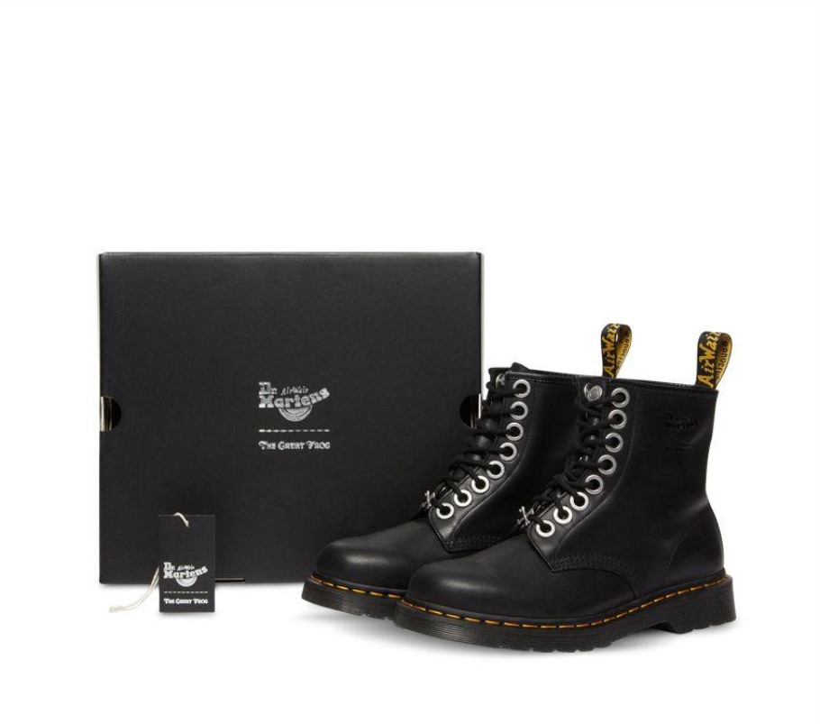Black Lisboa Black Dr.martens Portugal 1460 Tgf