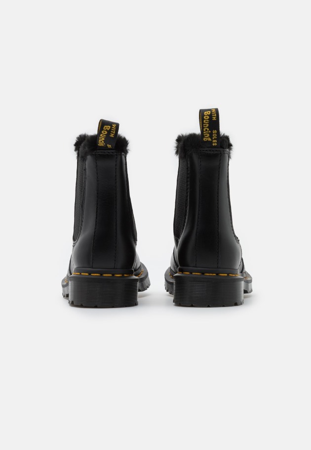 Outlet Cinza Escuro Dr.martens Portugal 2976 Botins Leonore Classic Cinza