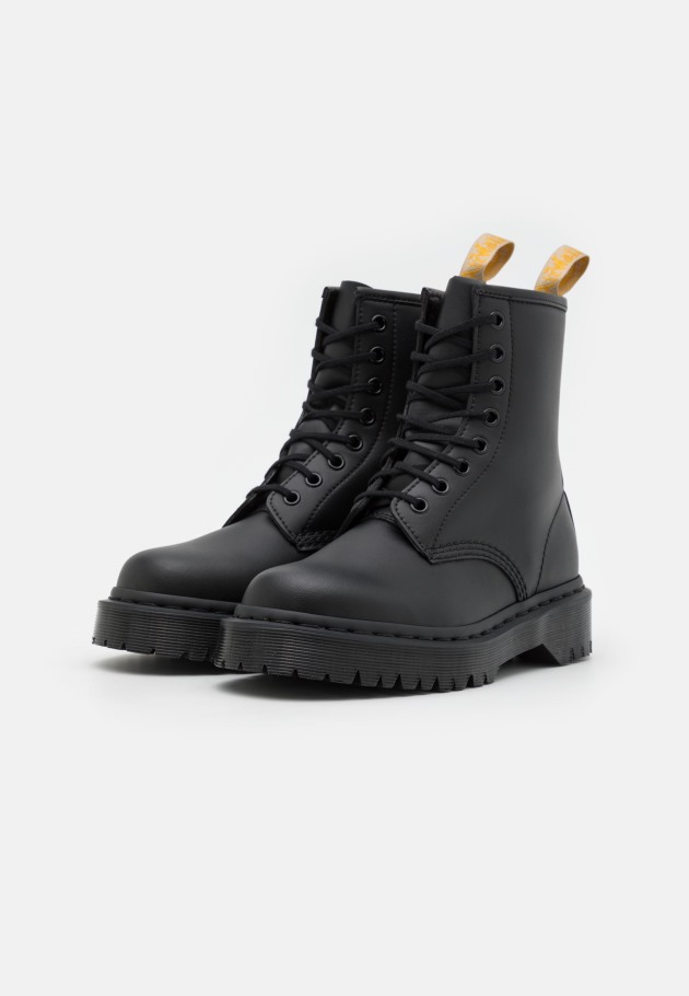 Botins Preto Outlet Vegan 1460 Bex Mono Unissex Com Atacadores Dr.martens Portugal Preto