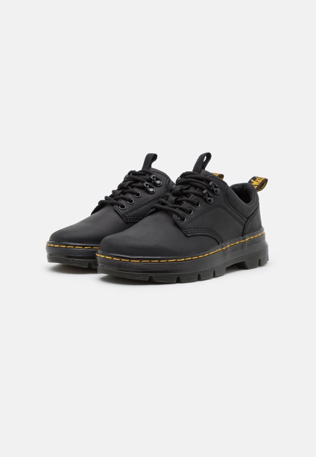 Preto Dr.martens Portugal Reeder Unissex Lace Ups Lisboa Preto
