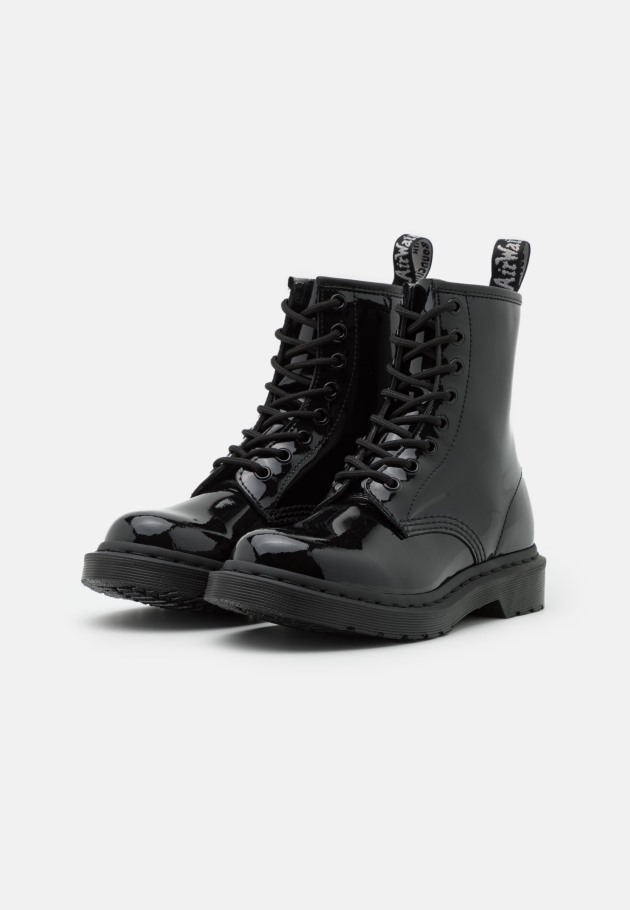 Outlet 1460 Botins Mono Com Atacadores Dr.martens Portugal Preto Preto