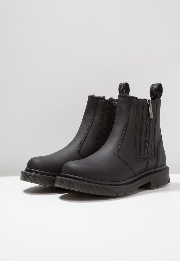 Black Outlet 2976 Alyson Com Fecho De Correr Snowplow Botins Clássicos Dr.martens Portugal Preto