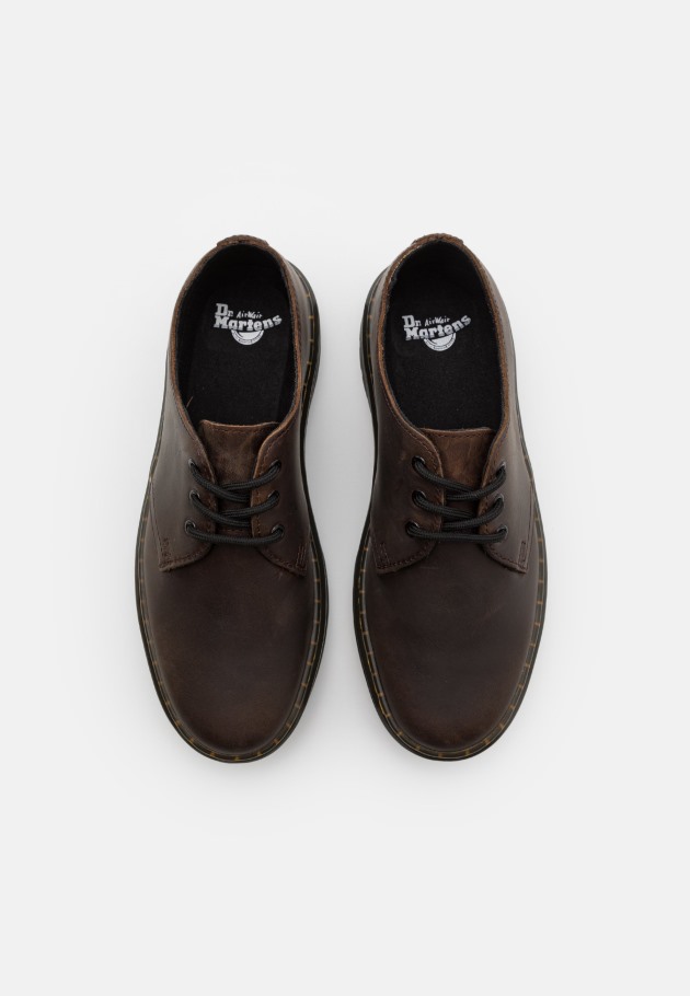 Castanho Lisboa Thurston Unissex Casuais Com Atacadores Dr.martens Portugal Castanho Escuro