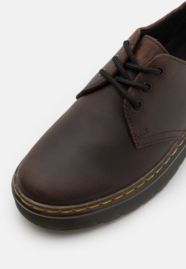 Castanho Lisboa Thurston Unissex Casuais Com Atacadores Dr.martens Portugal Castanho Escuro
