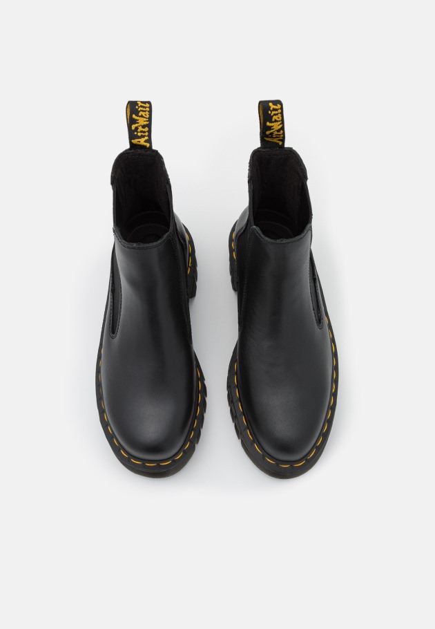 Outlet Audrick Chelsea Botins Plataforma Dr.martens Portugal Preto Preto