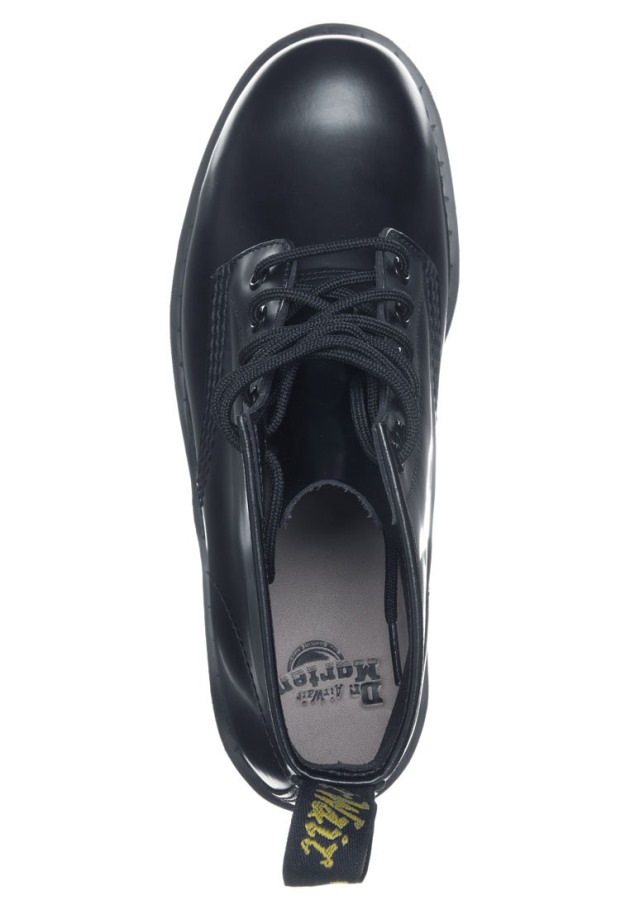 Lisboa Dr.martens Portugal 101 Botins Com Atacadores Preto Preto